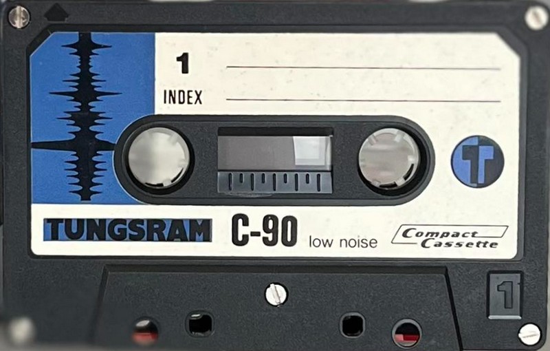 Compact Cassette Tungsram 90 Type I Normal 1977 Europe