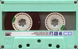 Compact Cassette SKC FT-XR 46 Type I Normal 1988 Japan