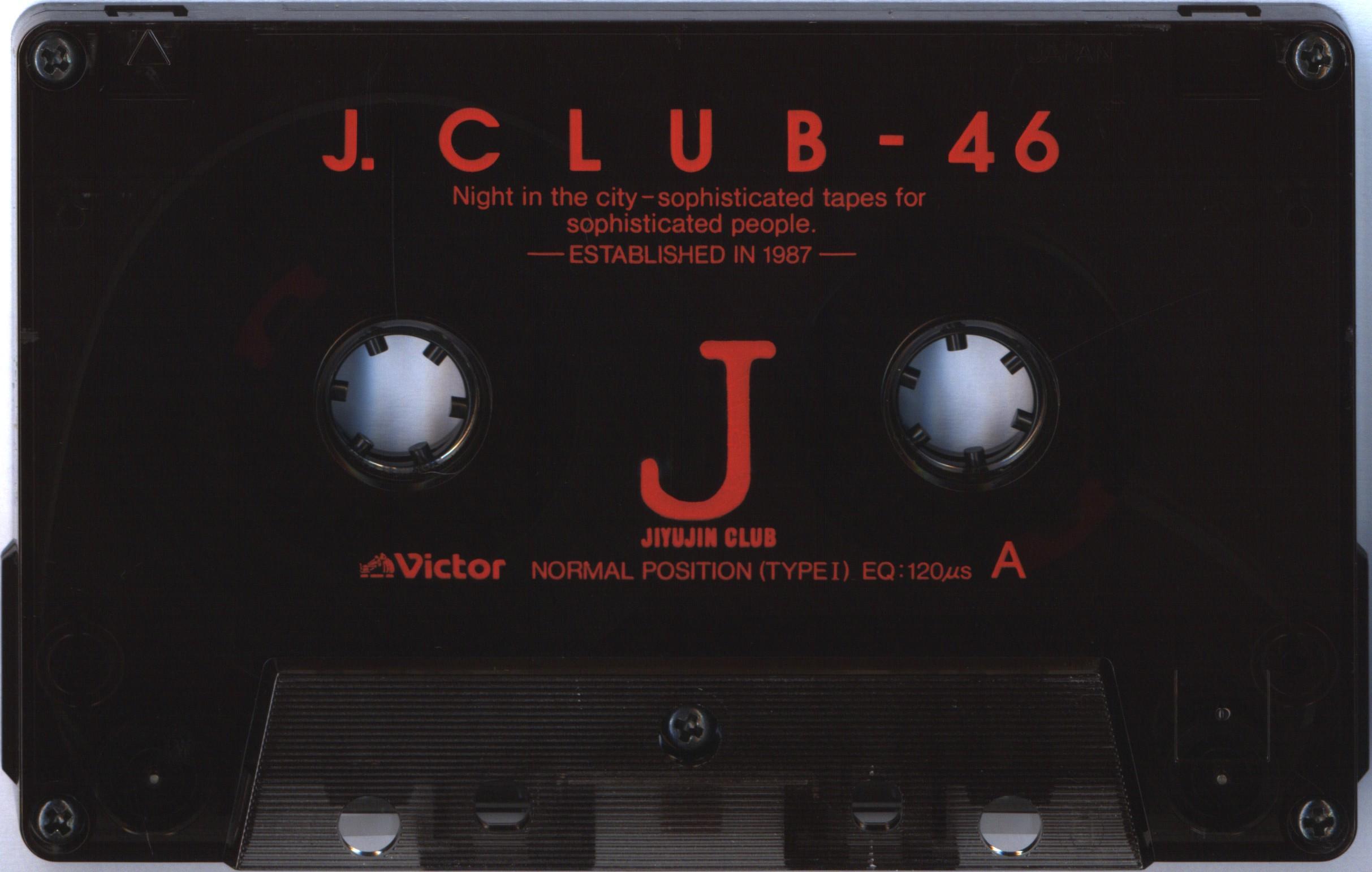 Compact Cassette Victor J. Club 46 "J-46RD" Type I Normal 1989 Japan