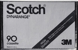 Compact Cassette Scotch Dynarange 90 Type I Normal 1981 Europe