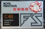 Compact Cassette Novel FS 46 Type I Normal 1975 Japan