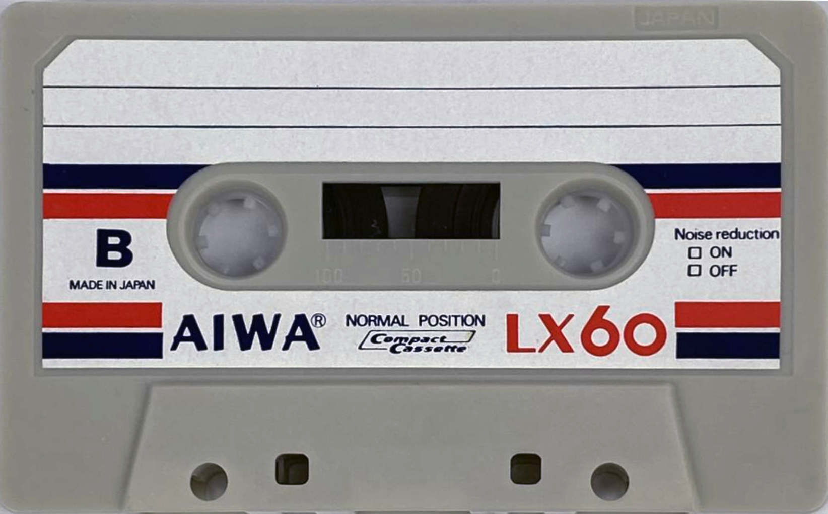 Compact Cassette Aiwa LX 60 Type I Normal 1979 Japan