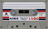 Compact Cassette Aiwa LX 60 Type I Normal 1979 Japan