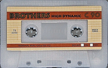Compact Cassette Brothers 90 Type I Normal Turkey