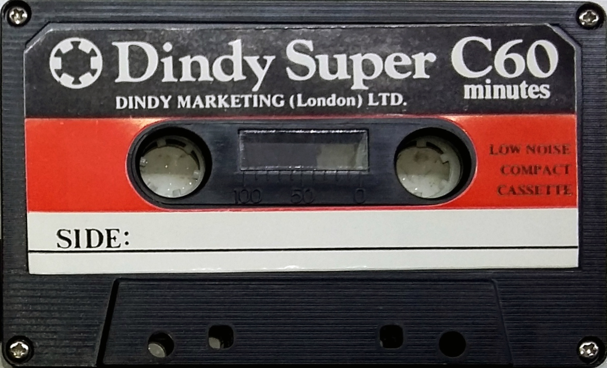 Compact Cassette Dindy Super 60 Type I Normal 1976 Europe