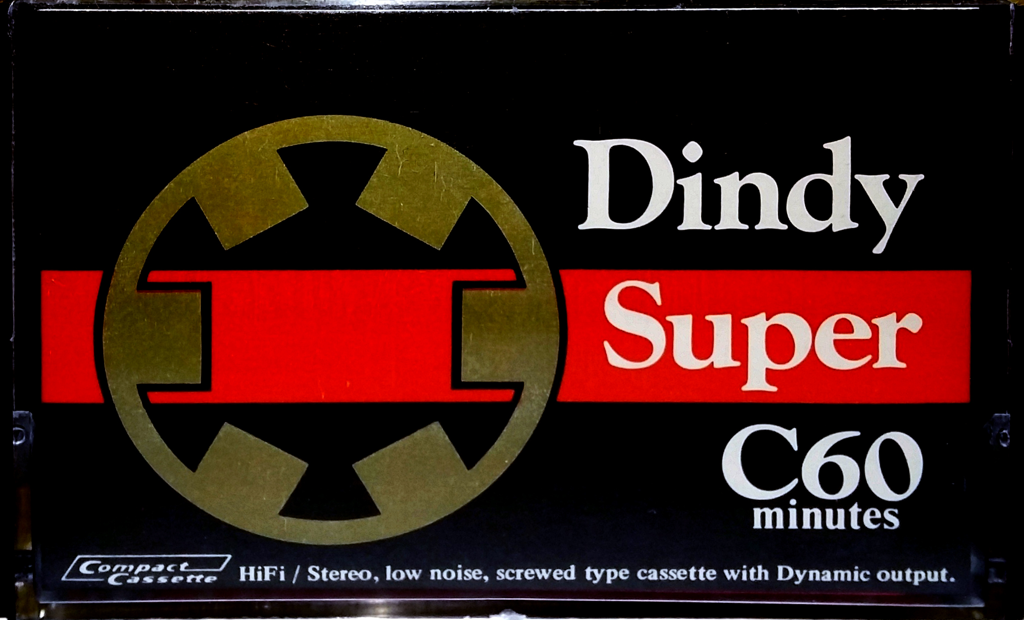 Compact Cassette Dindy Super 60 Type I Normal 1976 Europe
