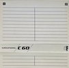 Compact Cassette Grundig 60 Type IV Metal 1981 Europe