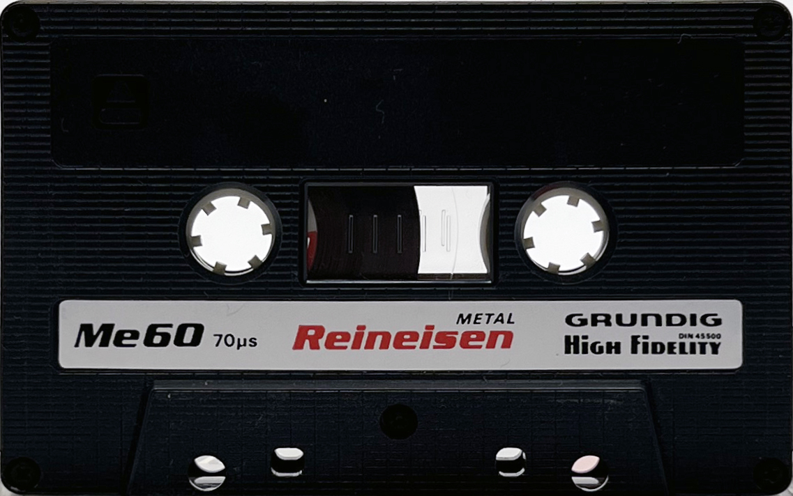Compact Cassette Grundig 60 Type IV Metal 1981 Europe