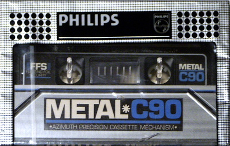 Compact Cassette Philips Metal 90 Type IV Metal 1981 Europe