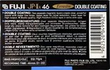 Compact Cassette Fuji JP-IIx 46 Type II Chrome 1992 Europe