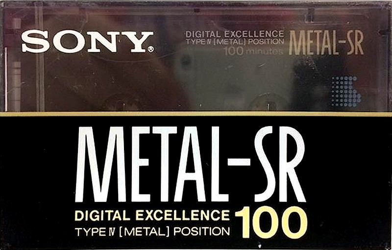 Compact Cassette: Sony  - Metal SR 100