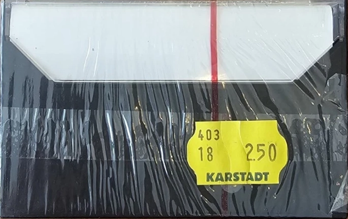 Compact Cassette Karstadt 10 Computer Cassette 1982 Germany
