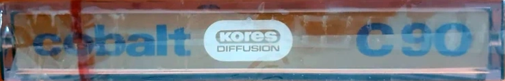 Compact Cassette Kores 90 "Cobalt" Type I Normal France