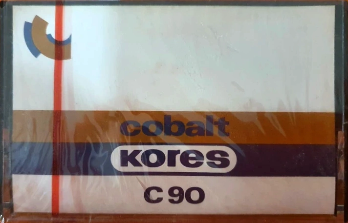 Compact Cassette Kores 90 "Cobalt" Type I Normal France