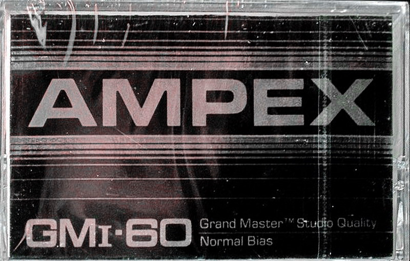 Compact Cassette Ampex Grand Master 60 "GMI" Type I Normal 1982 USA
