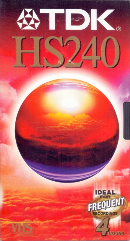 VHS, Video Home System TDK HS 240 Type I Normal Worldwide