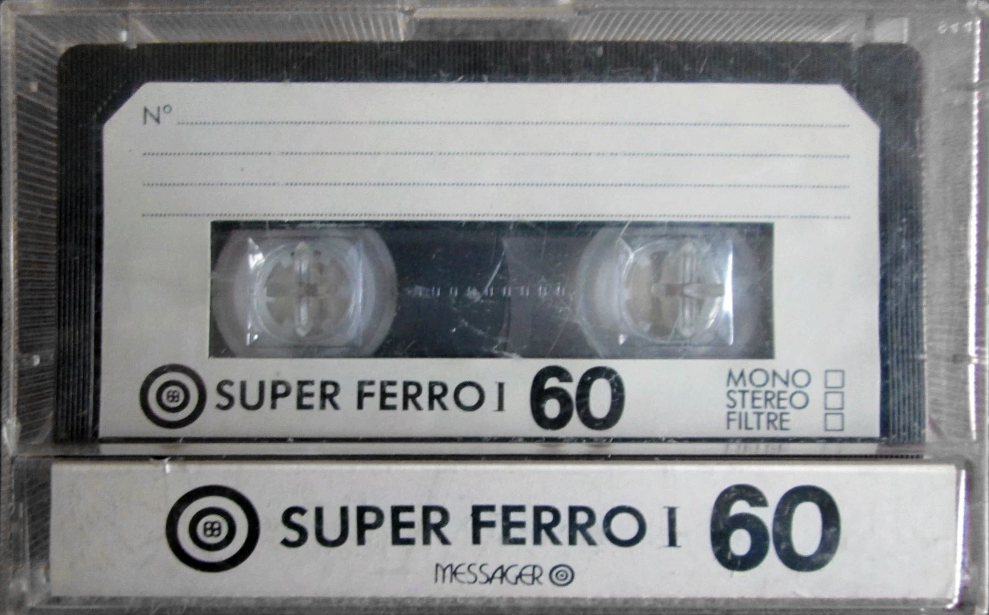 Compact Cassette Messager 60 Type I Normal France