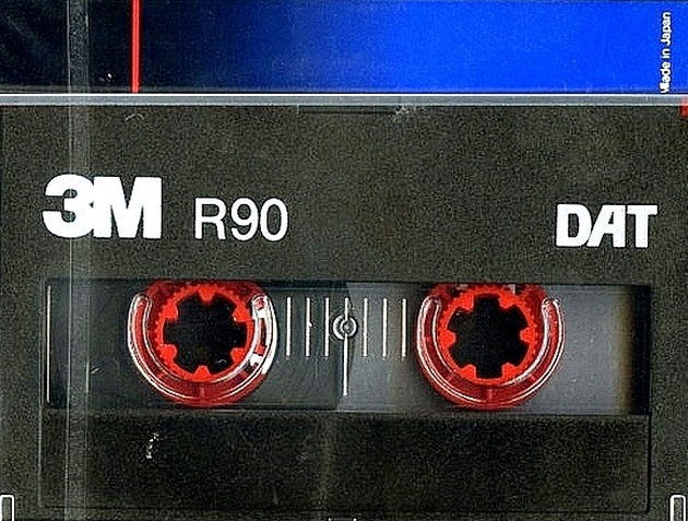 Digital Audio Tape 3M 90 Type IV Metal 1988 USA