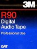Digital Audio Tape 3M 90 Type IV Metal 1988 USA