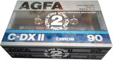 2 pack AGFA C-DX II 90 Type II Chrome 1987 Europe
