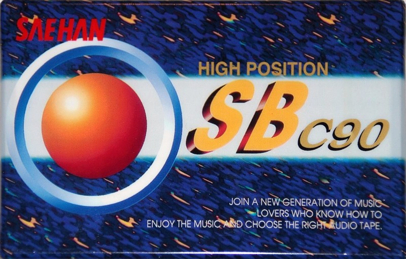 Compact Cassette: Saehan  - SB 90