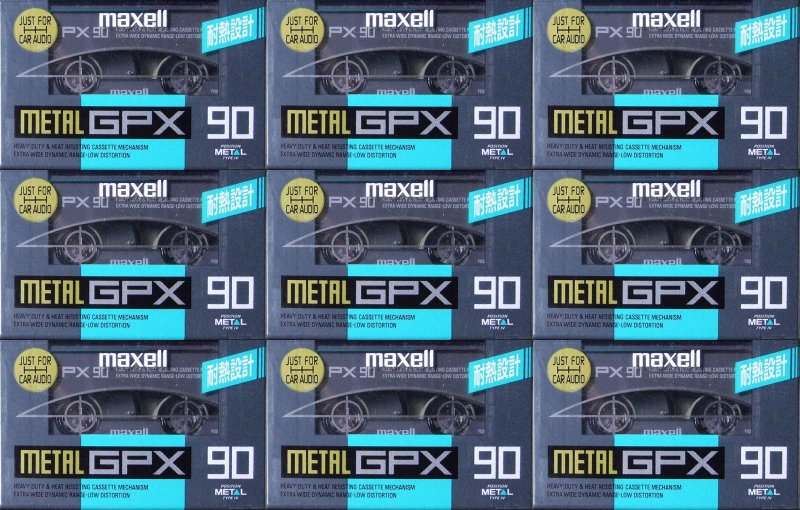 Compact Cassette: Maxell / Hitachi Maxell - GPX 90