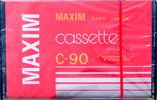 Compact Cassette Maxim 90 Type I Normal 1984 Hong Kong