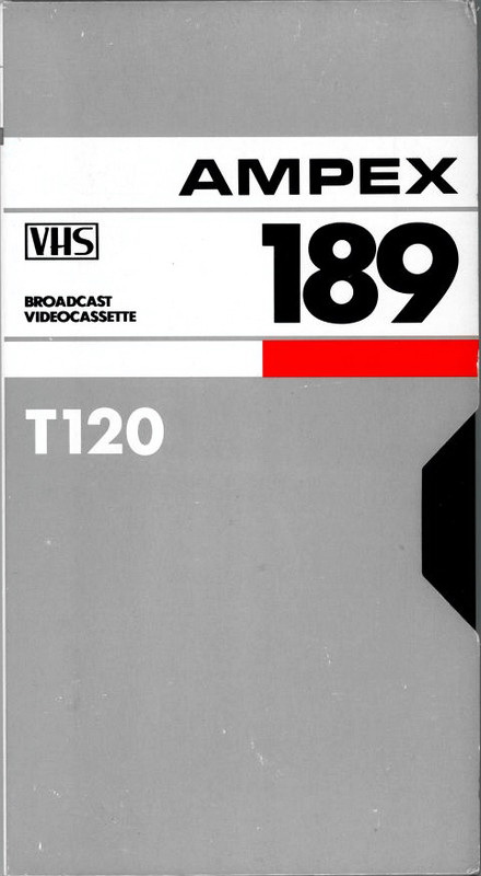 VHS, Video Home System: AMPEX Ampex - 189 120