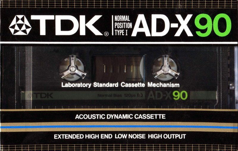 Compact Cassette: TDK  - AD-X 90