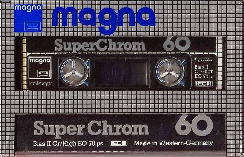 Compact Cassette: Magna  - Super Chrom 60