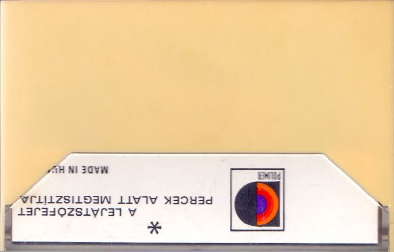 Compact Cassette Polimer Cleaning Cassette 1975 Hungary