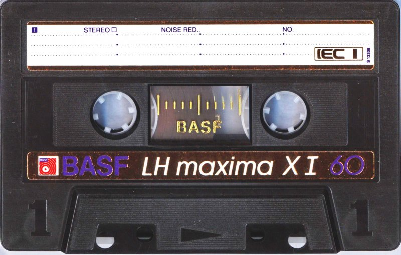 Compact Cassette: BASF  - LH Maxima X I 60