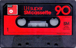 Compact Cassette BASF LH Super 90 "Small Window" Type I Normal 1976 Europe