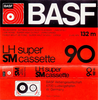 Compact Cassette BASF LH Super 90 "Small Window" Type I Normal 1976 Europe