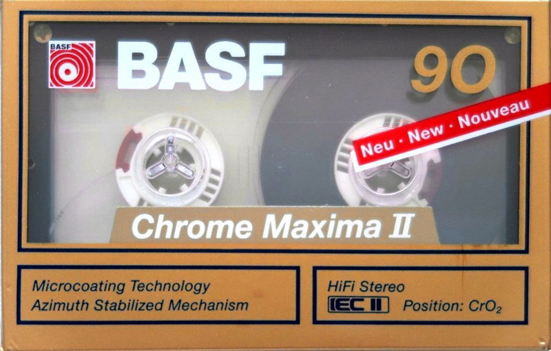 Compact Cassette: BASF  - Chrome Maxima II 90