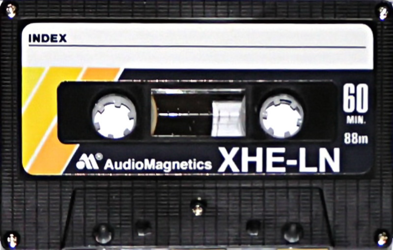 Compact Cassette Audio Magnetics XHE LN 60 Type I Normal 1979 Canada