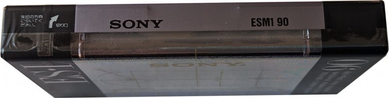 Compact Cassette Sony ES-I 90 "ESM1 90" Type I Normal 1991 Japan