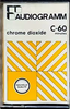 Compact Cassette Audiogramm 60 Type II Chrome 1981 France