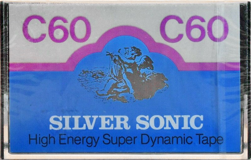 Compact Cassette Silver Sonic 60 Type I Normal Singapore