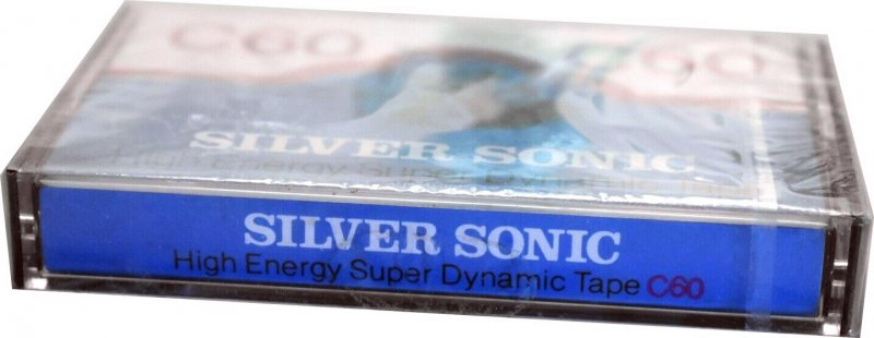 Compact Cassette Silver Sonic 60 Type I Normal Singapore