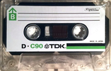 Compact Cassette TDK D 90 Type I Normal 1977 Europe, USA