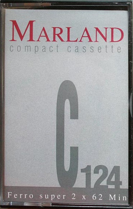 Compact Cassette Marland 124 Type I Normal East Germany