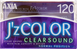 Compact Cassette AXIA J`z 1 Color 120 "JZ1J 120" Type I Normal 2002 Japan