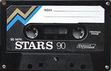 Compact Cassette Stars 90 Type II Chrome Hong Kong