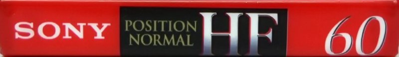 Compact Cassette Sony HF 60 Type I Normal 1996 Europe