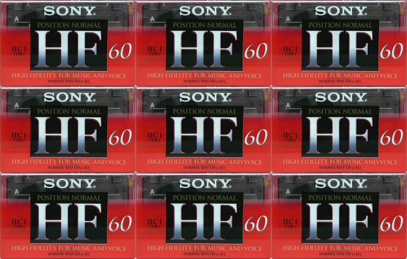 Compact Cassette: Sony  - HF 60