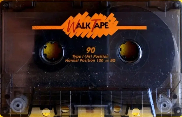Compact Cassette Plajet Walktape 90 Type I Normal 1994 Latin America