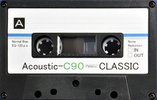 Compact Cassette Classic Acoustic 90 Type I Normal 2021 Worldwide