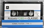 Compact Cassette Classic Acoustic 90 Type I Normal 2021 Worldwide