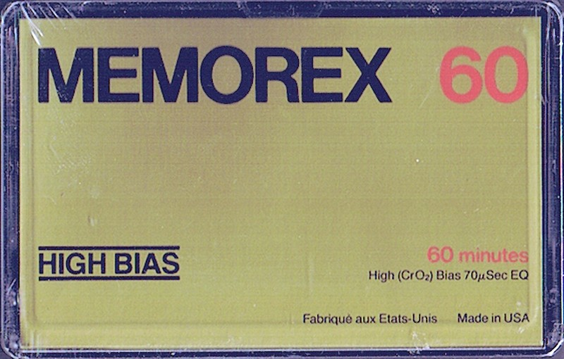 Compact Cassette: Memorex  - High Bias 60